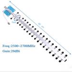 4G Outdoor Antenna 20dBi 4G Antenna Yagi antenna N female Phone Signal Accept
