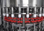 Stainless Steel Hot Filling Machine 3-in-1 Monoblock For 500ml Plastic Bottles