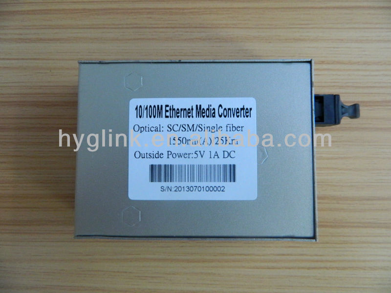 FTTH 120km Coaxial Optic Fiber Converter 850nm Wavelength