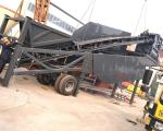 YHZS50 Concrete Batching Mixing Plant Station XDEM Mobile 3800mm