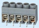 Gray Or White PCB Screw Terminal Block RD168-5.0 2-24P 300V 16A 168 5.0 180d Or