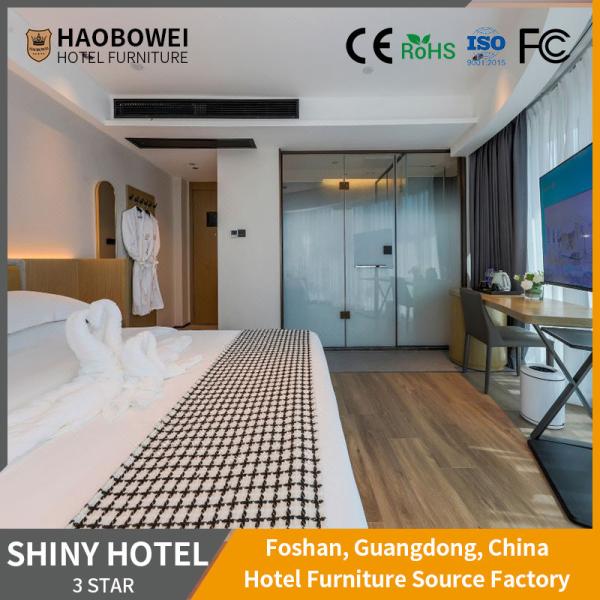 3 Star Hotel Standard King Size Bedroom Set Headboard Apartment Furniture for