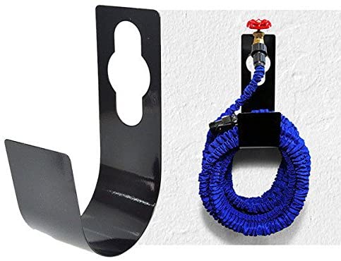 Wall Mount Metal Garden Hose Hook Yellow Extension Cords Support Occasion Selection