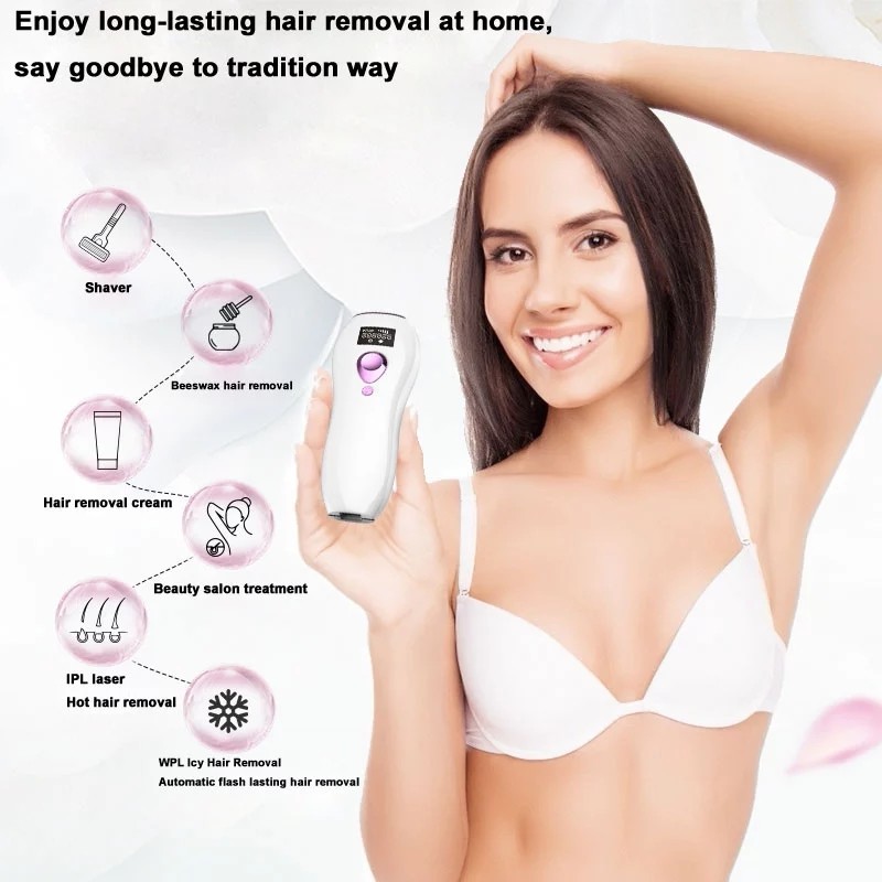 990000 Flashes Ipl Epilator Home Laser Hair Removal Device