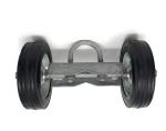 Sliding Gate Caster Wheel Heavy Duty Rubber Wheel with Universal Mount Plate