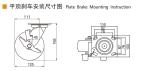5 Inch Heavy Duty Casters 400kg Load Industrial Castor Wheels 125mm