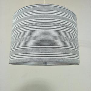 Quality Tiny Pinstripes Fabric Pendant Light Shades wholesale