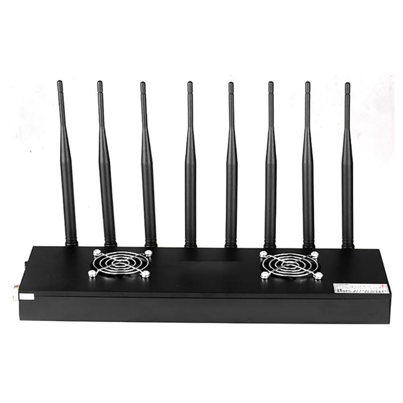 Indoor Universal Jammer WIFI Signal Scrambler GPS LTE Cell Phone 80W
