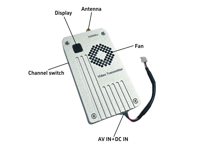 Compact Wireless Analog Video Transmitter 60g VTX VRX Racing Drones