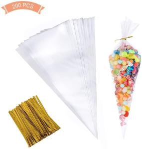 Quality Cellophane Cone Sweet Bags wholesale