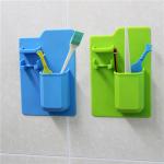 100% Waterproof Silicone Tooth Brush Razor Holder Eco - Friendly For Bathroom