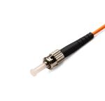 Fiber Optic Patch Cord/ST/UPC-ST/UPC Muiltmode OM1/ Simplex/3.0mm/ LSZH/PVC/