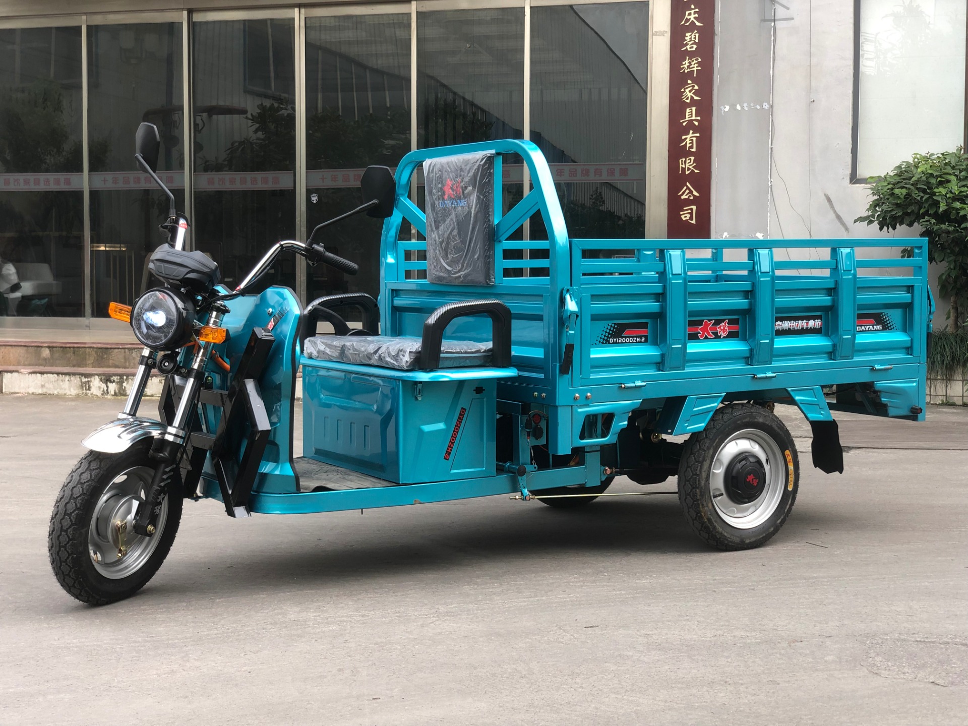 18-Level Controller 1000W Three Wheel Electric Scooter Tricycle For Adult Blue