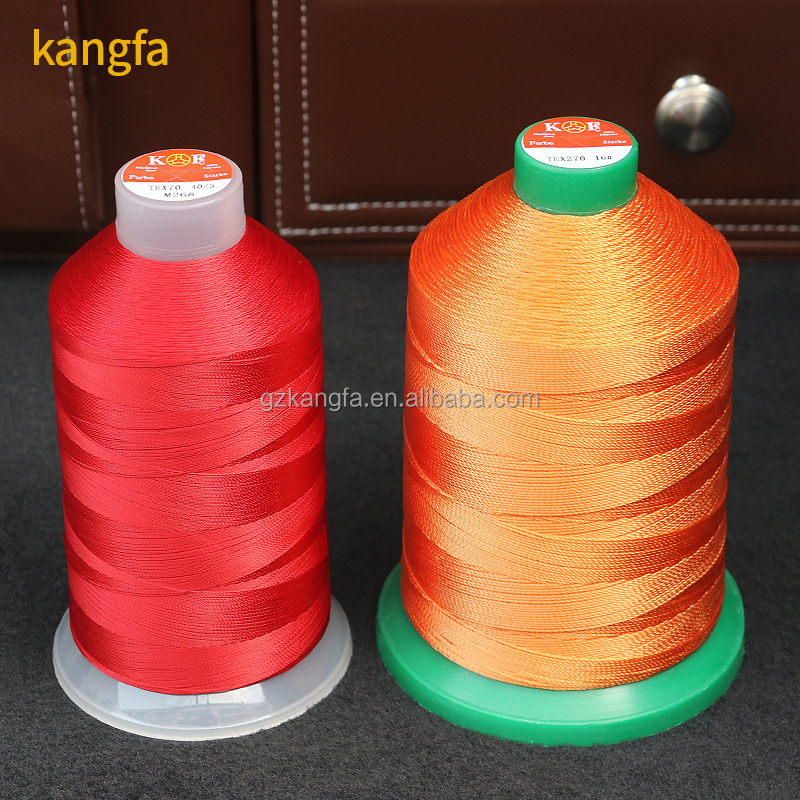 240 Colours Tex90 Heavy Duty Tan Nylon Thread Size 90 250 D for Leather Jeans Weaving