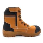 Oil And Water Slip Resistant Boots Industrial Leather Construction Boots With