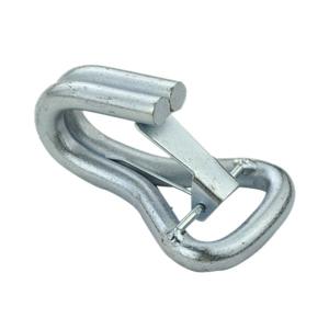 Quality Hot Sales New Style Factory Safety Cargo silver Welding J Swan Hoist hook for Tie Down wholesale