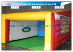Kids / Adults Colorful Inflatable Sports Games Squash Playing Inflatable Wall