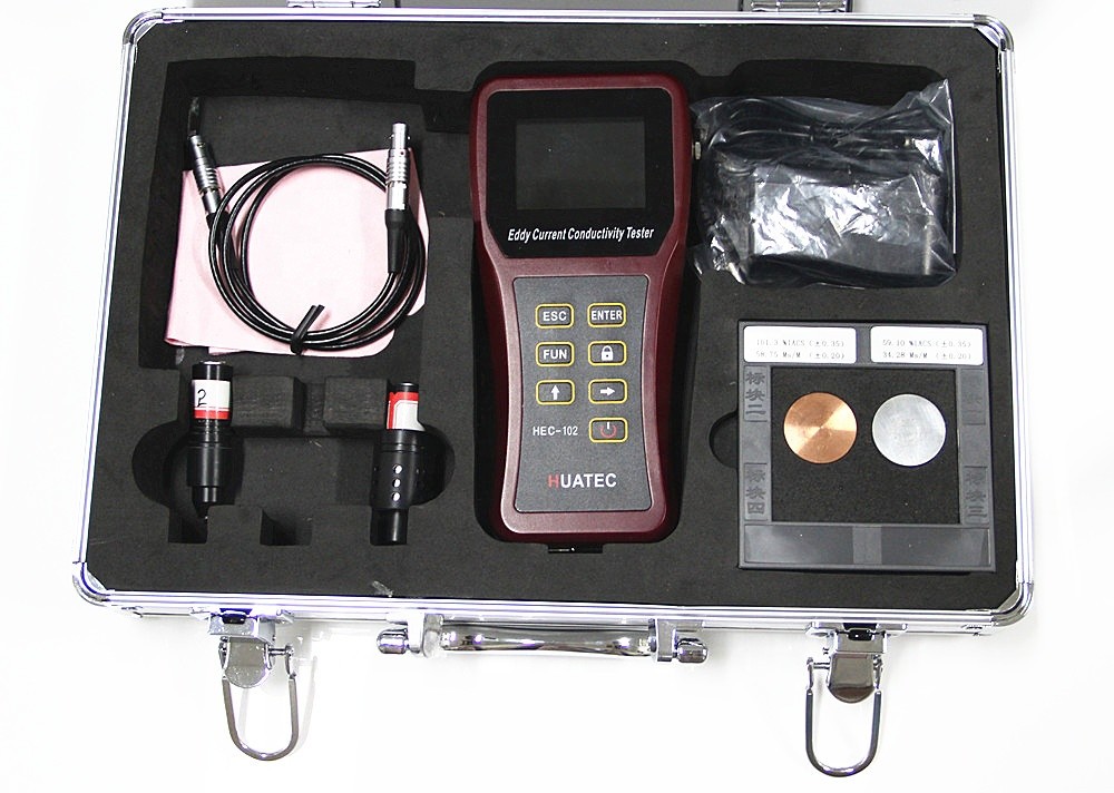 60KHz Digital Portable Eddy Current Electrical Conductivity Meter