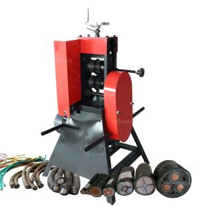 Quality 110V/230V/240V/380V 50/60Hz Waste Copper Wire Stripping Recycling Machine Copper Cable Peeling Machines wholesale