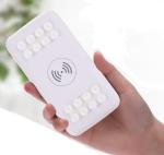 5V1.2A Wireless Suction 10000mAh Led Logo Power Bank UN38.3