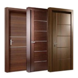 Quality Customized Waterproof Modern Interior Doors for Houses MDF Veneer Interior Room Door wholesale