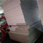 lightweight waterproof grey white metal sheet 50mm modified eps sandwich panel