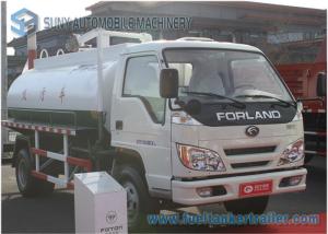 Quality FOTON FORLAND Vacuum Cleaning Tank Truck Two Axles Professional wholesale