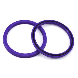 Quality Purple Color High Pressure Rod Seals Double Oil Seal Kit / Hydraulic Seal Set wholesale