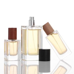 Quality Thickened Square Perfume Bottle Car Glass Spray Bottle 30ml 50ml 100ml wholesale