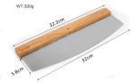 3PCS Pizza Peel Shovel Pizza Cutter Set