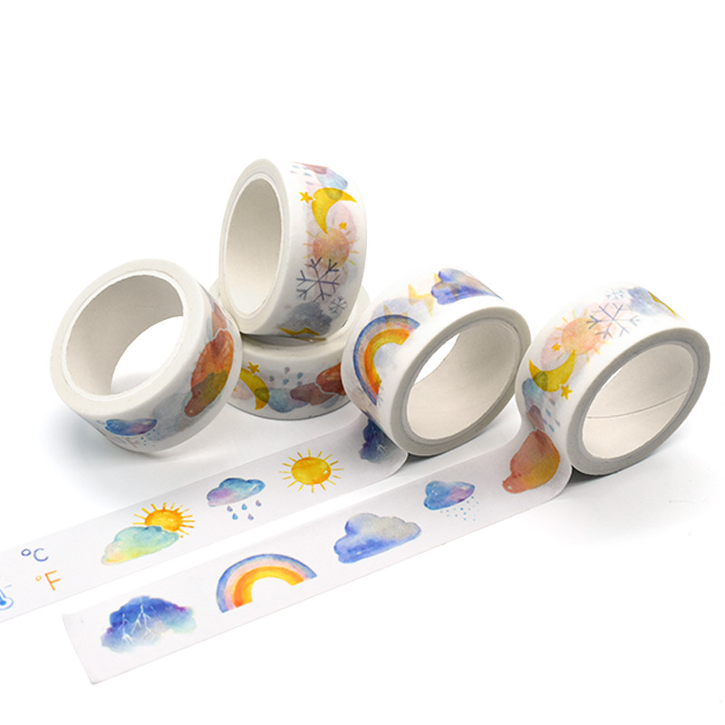 Kawaii Japanese Washi Tapes For Laptop Beautification