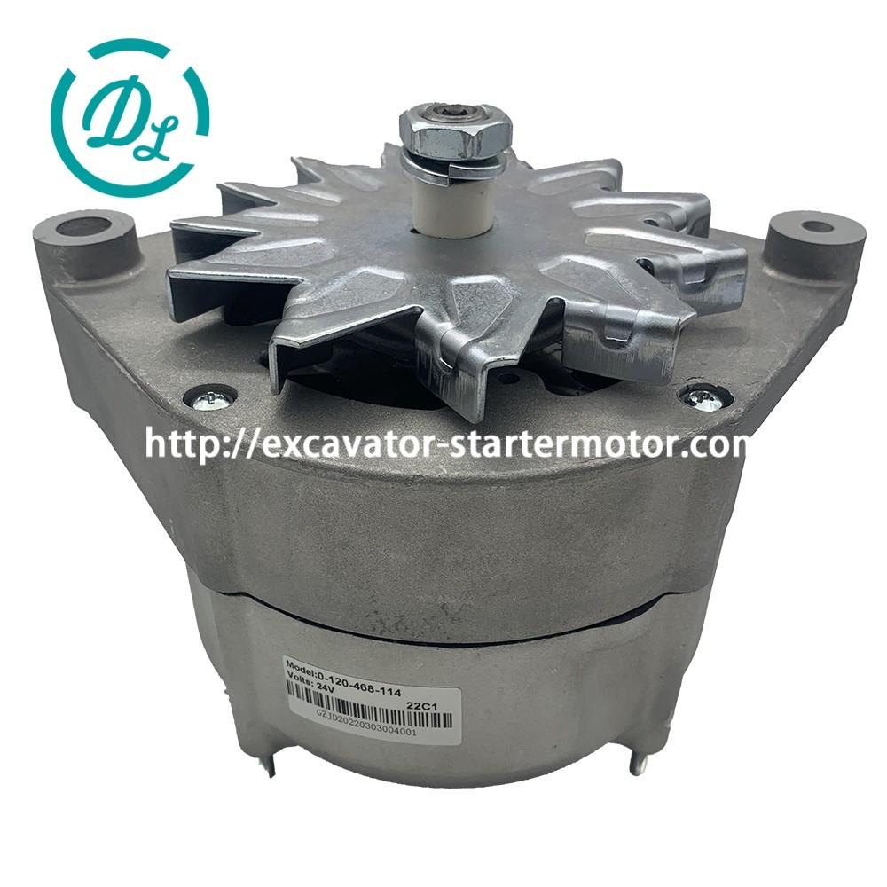 12571N 0120468037 1621048 5003398 436590 Excavator Alternator 24V 80A