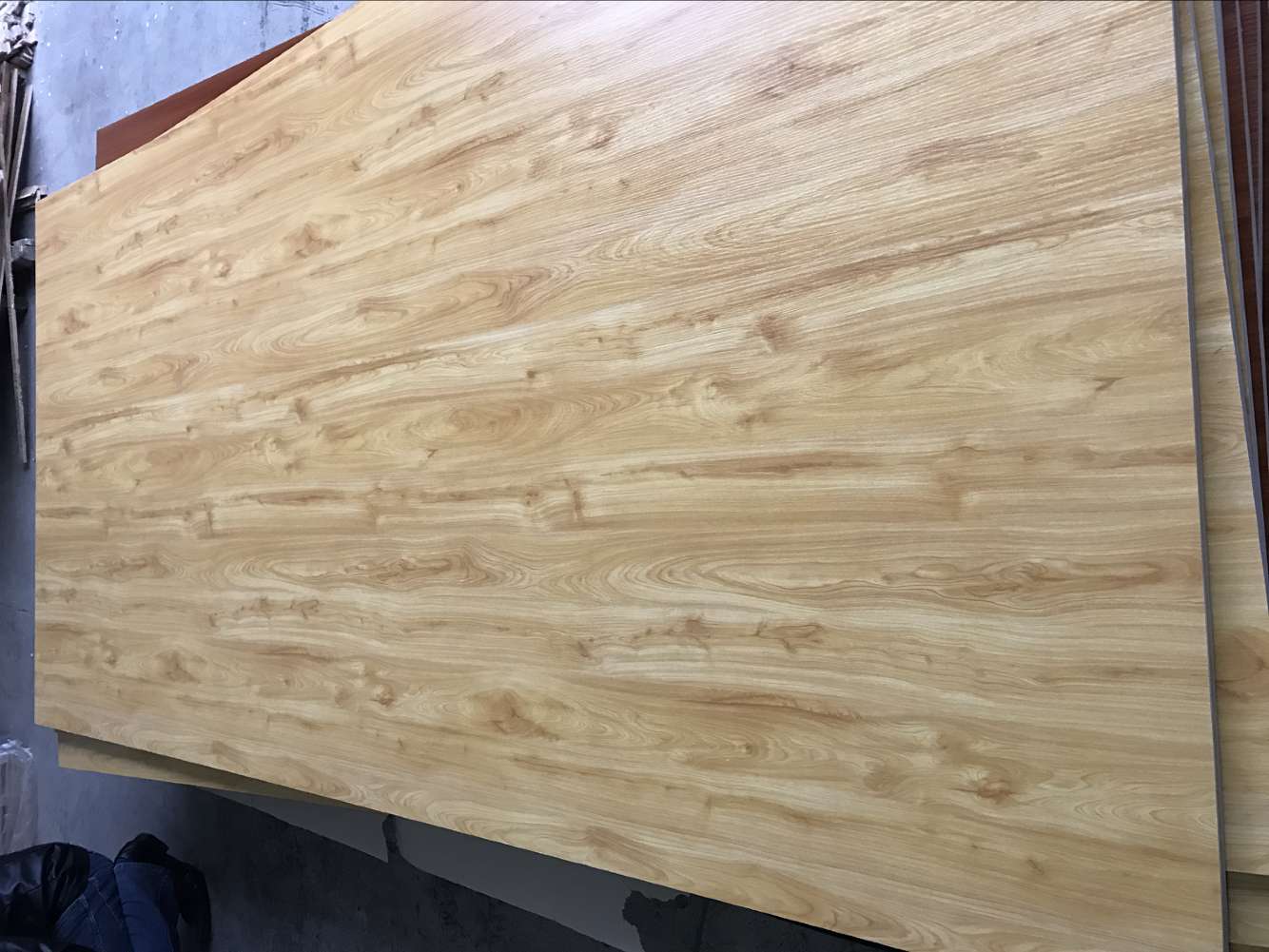 Wood Grain 12mm E1 Glue Melamine Faced Plywood
