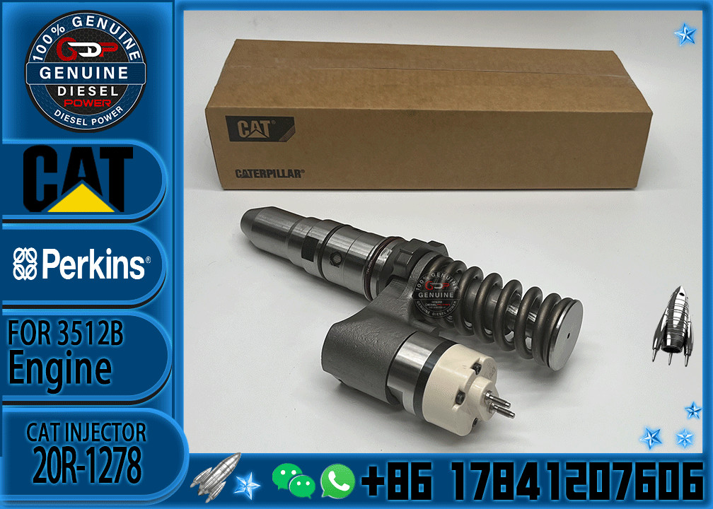 Cat 3508B 3512B 3512C 3516B 3516C Engine Injector diesel common Rail Fuel Injector 392-0217 20R-1278 for Cat 3920217
