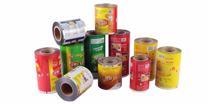 Aluminium Foil Laminated Plastic Packaging Film Roll Custom Size