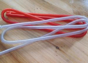Quality OEM China Factory Offer Long Clear/Red Bungee Lanyard Straps without Hardware wholesale