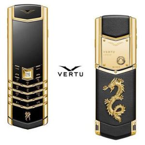Quality 2014 luxury high quality Limted Edition VERTU SIGNATURE Stainless-Steel Real Leather metal wholesale