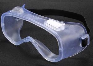 Quality PC Plastic Medical Eye Goggles / Hospital Safety Goggles Scratch Resistant wholesale