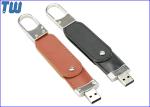 3680 Degree Rotating Leather Buckle 4GB USB Memory Stick Flash Drive