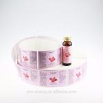 100μM Liquor Holographic Vinyl Printable Cosmetic Label Stickers