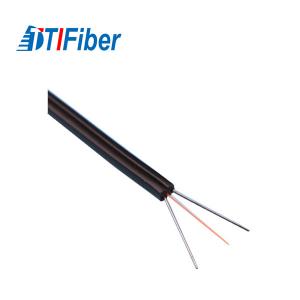 Quality 2 Core Fiber Optic Network Cable TTI LSZH Jacket Self Supporting Outdoor FTTH wholesale