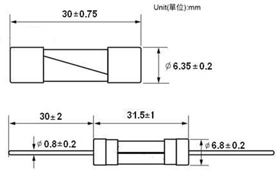 Glass Fuse 6x30mm Time-Lag 250V 500mA 1A 1.25A 1.5A 2A 2.5A 3A 3.15A 3.5A 6.3A 7A 10A UL