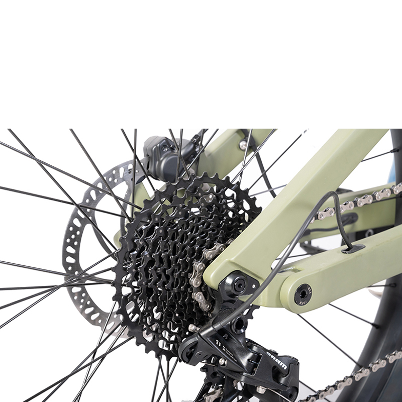 E18-C Electric City Bike Lightweight Mid Motor Standard Style 31-60 km Range per Power