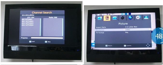 DVB-T2 Receiver 1080P Full HD MPEG4 H.264 PVR