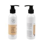 3.4OZ 5OZ 6.7OZ Household Shower Pump Bottle White Orange Custom Cosmetic