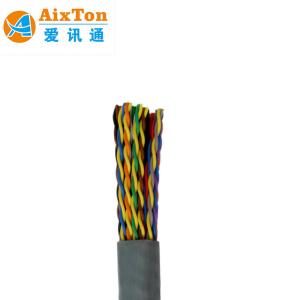Quality 20P 50P 100P 150 Pair Telephone Cable Solid Cat3 24AWG Phone Line Cable Different Length wholesale