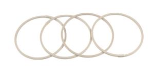 Quality High Pressure Resistance PEEK Plastic Parts Wear Piston Ring wholesale