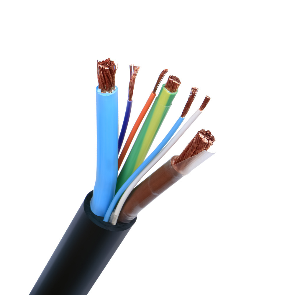 OEM ODM Good Quality Copper Conductor PVC Insulation Flexible Control Cable for Industrial Automation Equipment