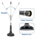 50 Ohm 26 - 28MHz Mini Magnetic Car CB Radio Antenna