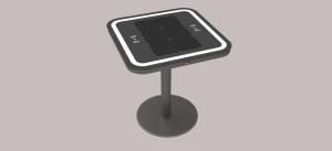 Quality Single Leg 30W 20Ah Wireless Charging Coffee Table 6.7V wholesale